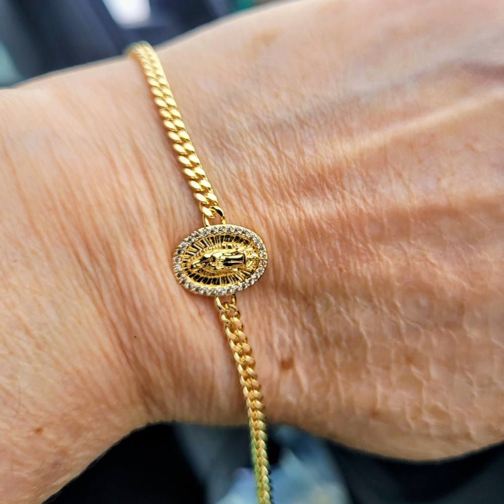 Pretty Bird Blessed Mother Bracelet